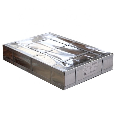 2.8/2.8 lata de aço de revestimento SPCC Tin Coated Sheet do alimento do folha de Flandres 2.0/2.0