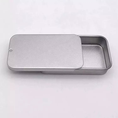 O retângulo dá forma ao alimento Tin Cans For Food Storage de Tin Can With Custom Printing do chá