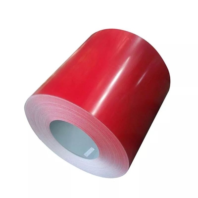 Bobina de aço galvanizada Prepainted laminada a alta temperatura laminada 600mm-1250mm