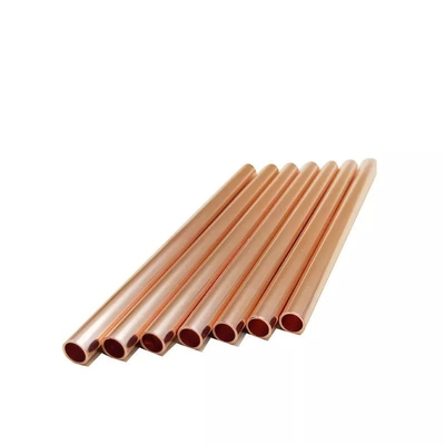 tubulação de cobre pura de 2mm-914mm ASTM B111 com boa condutibilidade elétrica