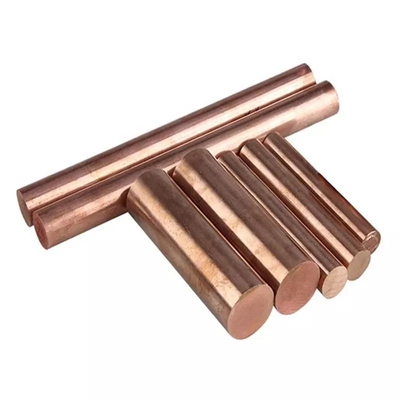 C10200 180mm Rod Full Hard de cobre 200mm puro ISO9001 JIS ASTM