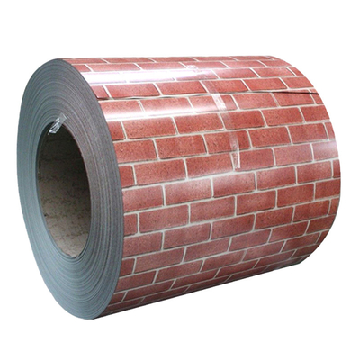 PPGI revestiu a largura 600mm-1250mmm da bobina Prepainted a bobina de aço galvanizada para a construção