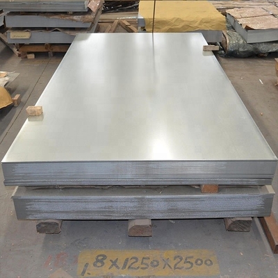 Chapa de aço galvanizado GI zinco metal DX51D laminado a frio por imersão a quente 0,50 mm
