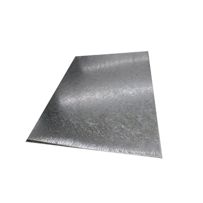 Chapa de aço galvanizado por imersão a quente SPCC 0,55 mm revestida de zinco laminada a frio