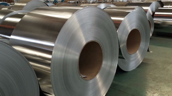 Grau alimentício SPCC Placa de estanho bobina 0,18 mm Brilhante para latas Molino de estanho Placa negra