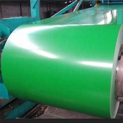 Bobina de aço galvanizado ppgl de 2 mm revestida colorida pré-pintada ppgi para construção