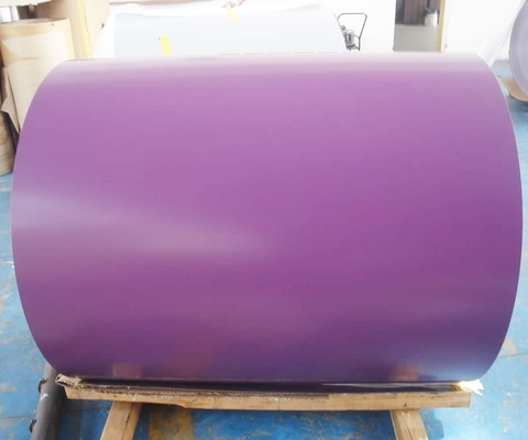 A cor Prepainted de aço galvanizada da bobina de PPGL revestiu 2mm para a construção
