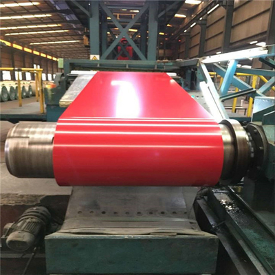 RAL Cor Pré-pintada bobina de aço galvanizado Matt PPGI PPGL chapa de ferro laminado a frio