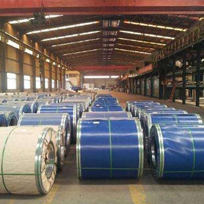 A folha revestida da cor de DX51D Prepainted a bobina de aço galvanizada do zinco de aço de aço da bobina da bobina PPGI