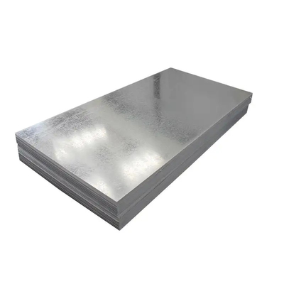 2 mm DX51D Placa plana galvanizada Largura personalizável