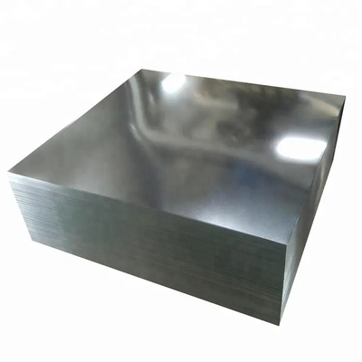 Espessura 0,50mm Aço Metal Folha de Flandres Prata 170Mpa Força de Rendimento