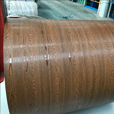 Galvanizado por imersão a quente em folha de aço pré-pintada, bobina revestida de zinco de 1250 mm