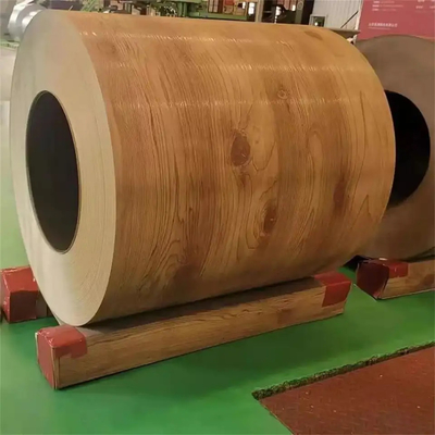 Ppgi Ppgl bobina pré-pintada de aço Gi / folhas de aço revestidas de cor revestidas de telhado galvanizado ondulado