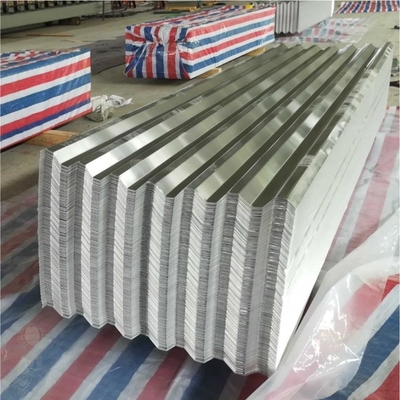 1250mm Óleo leve Chapa de telhado revestida de zinco Chapa de metal galvanizado