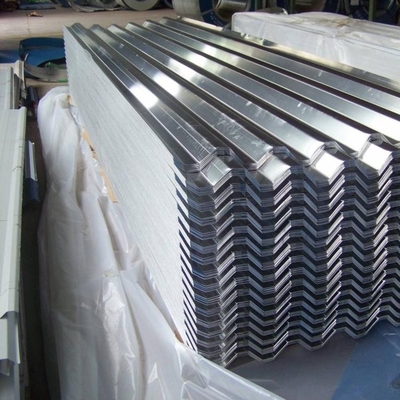 200 g/m2 revestimento de zinco chapa de aço galvanizado chapa SGCC chapa de metal ondulada