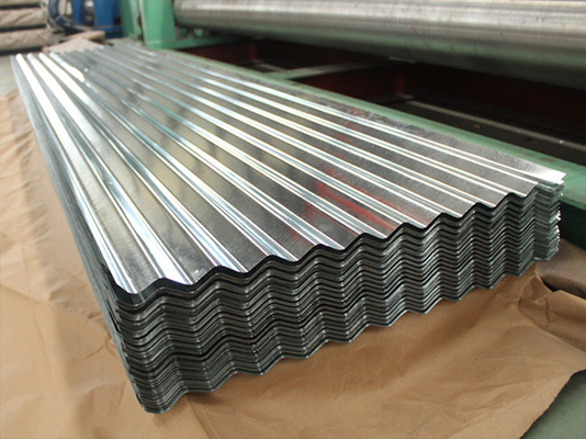 ASTM JIS EN Norma SGCC SECC Chapa de telhado de aço galvanizado