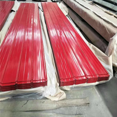 ASTM A653M Chapa de aço galvanizado Chapa corrugada para construção